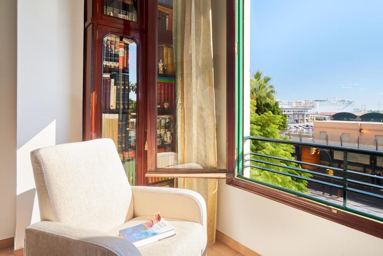 Apartamento En Centro Ciudad Con Vistas Al Mar Málaga Exterior foto